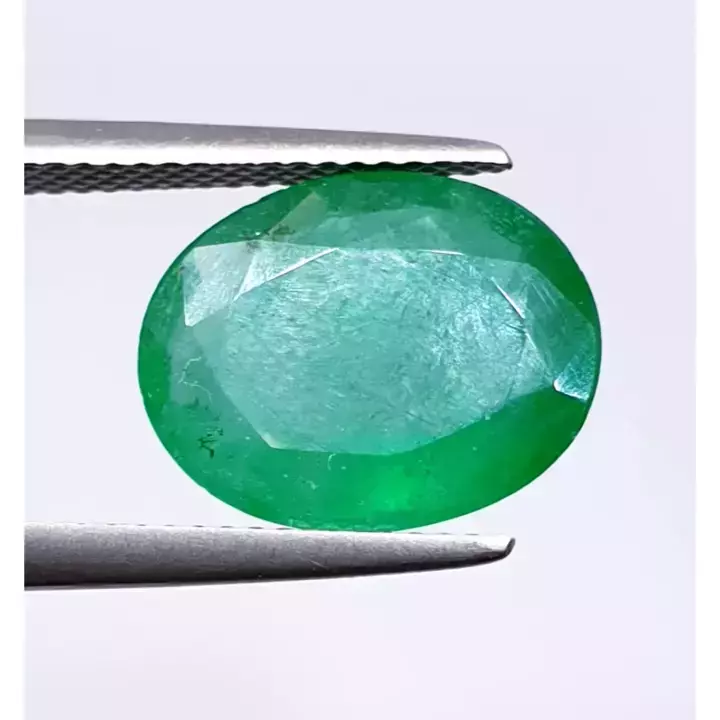 5.40CT ROYAL GREEN NATURAL BRAZIL EMERALD PREMIUM CERTIFIED GEMSTONE 6 RATTI uploaded by Natural precious gemstone on 3/6/2021