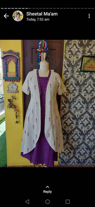 Short tunic kurti  uploaded by Dharti Ethinc on 4/24/2023