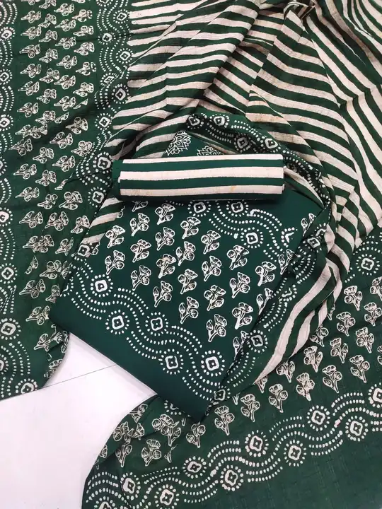 Batik wax printed pure cotton suits uploaded by Batik print suits on 4/24/2023