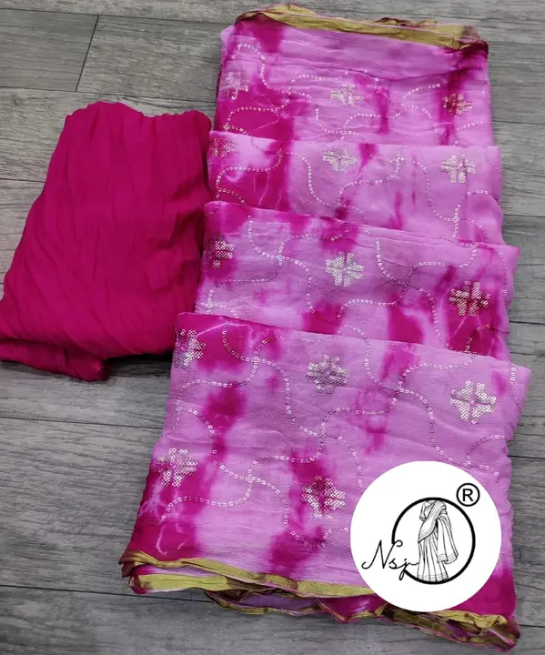 Presents Diamond chiffon Saree*
 👉👉

👉keep shopping with us 

🥰🥰Original product🥰🥰


👉👉pure uploaded by Gotapatti manufacturer on 4/24/2023
