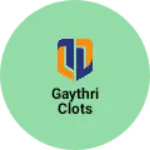 Business logo of Gaythri clots