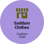 Business logo of Saddam clothes shop