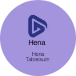 Business logo of Hena