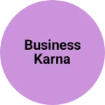 Business logo of Business karna