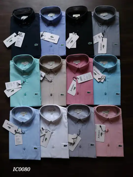 Lacoste premium Shirts uploaded by AM ENTERPRISES on 4/25/2023