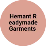Business logo of Hemant Readymade Garments