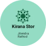 Business logo of Kirana Stor