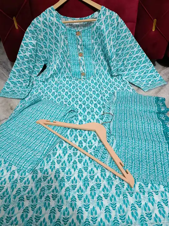 Kurtis pant dupatta combo  uploaded by Ruhi Collection  on 4/25/2023