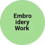 Business logo of Embroidery work