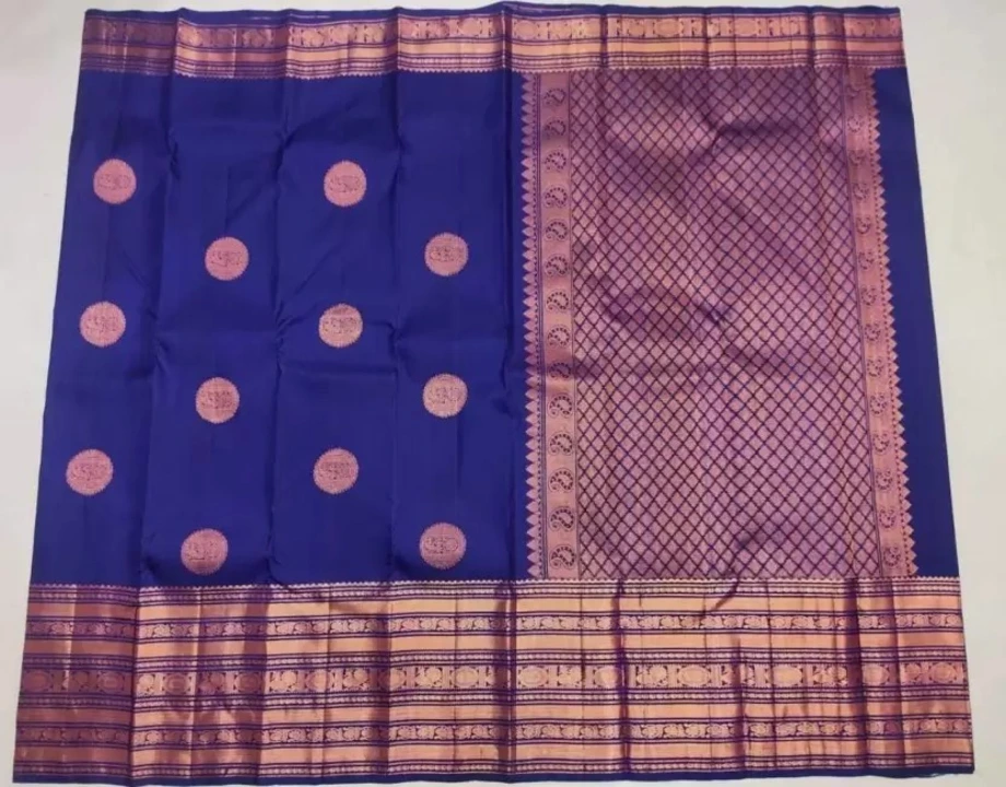 Rich pallu with allover buti design saree  uploaded by DHANANJAY CREATIONS on 4/25/2023