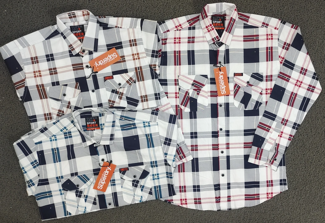 Mens RFD Double Pocket check shirt uploaded by business on 4/25/2023