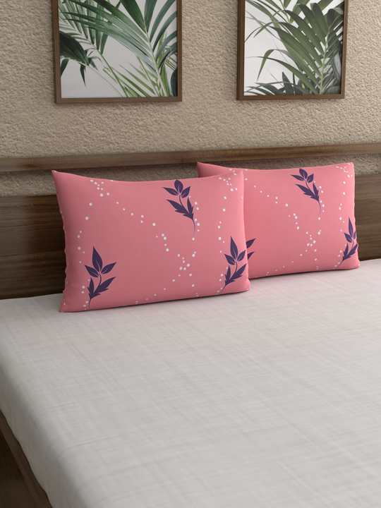 Pink & Blue Floral Print Pillow Covers uploaded by Esskay International on 5/6/2024
