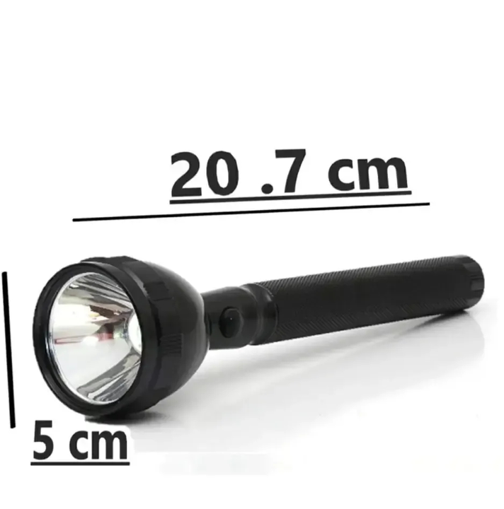 Super Rechargeble Black Torch Flashlight 🔦 uploaded by JALIYAN SALES on 4/25/2023