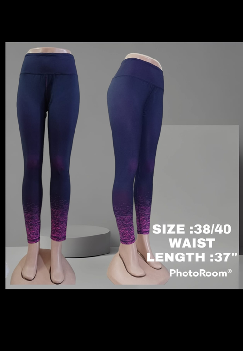 Ladies sports leggings/gym wear  uploaded by Delhi Garments wholesale  on 4/25/2023