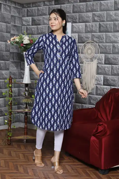 Cotton kurti  uploaded by Indiana Creations  on 4/25/2023