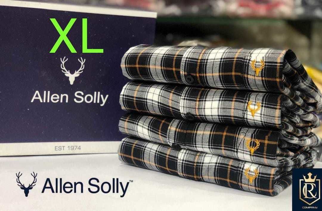 Post image *BRAND ALLEN SOLLY CHECK SHIRT   😍💫* 
( hb men) no cod option 
_FABRIC:- Soft Cotton Stuff With Satisfaction Guarantee ( COTTON  CHECK Shirt )_

*Premium Quality  💫👌🏻*

💫 *shirts*
💫 *Soft Feel*

Size : *MENTIONED ON PICS*

*Price : 450  free ship*

👑👑👑👑👑👑👑👑

*Full Stock Available*

*All Brand Accessories Attached*


*Note- ALL Stock Single Piece Packed*♥️♥️