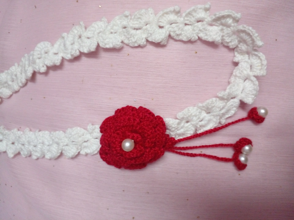 Crochet necklaces uploaded by Mithis collection on 4/25/2023
