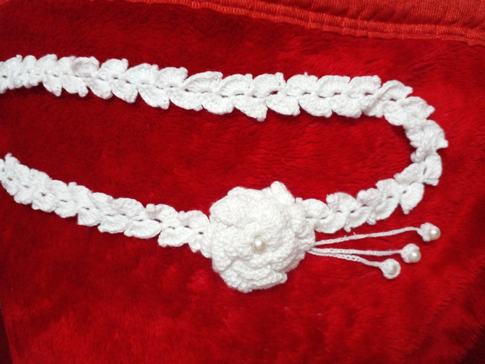 Crochet necklaces uploaded by Mithis collection on 4/25/2023