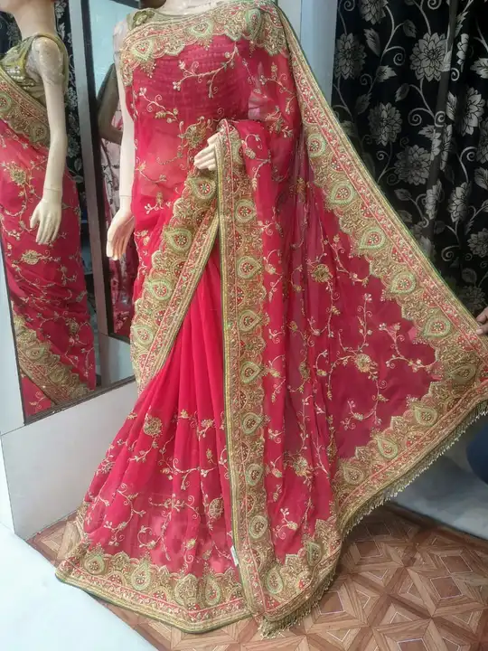 Calcutta work saree  uploaded by Nexus fashion collection on 5/23/2024