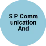Business logo of S P Communication and mobiles
