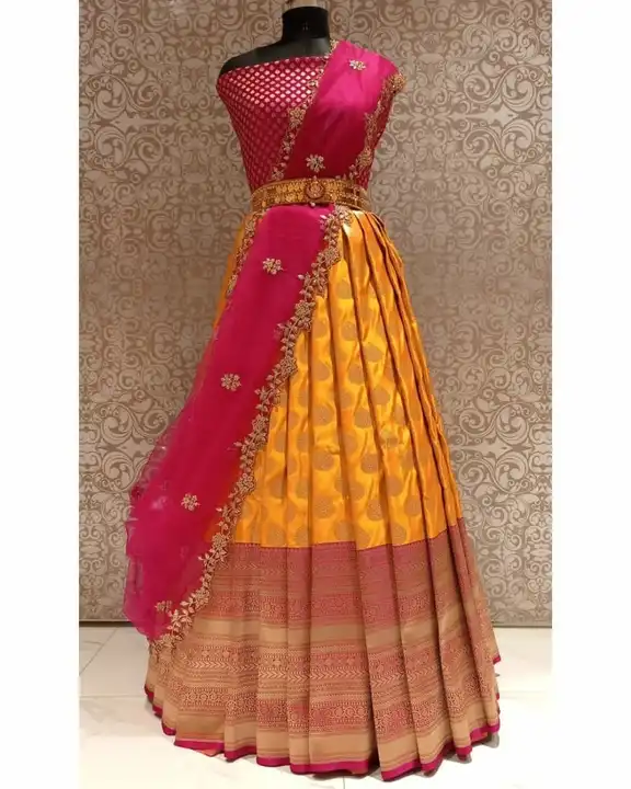 Lehnga saree uploaded by Nexus fashion collection on 5/28/2024