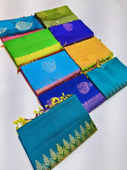 Handloom silk sarees  uploaded by Meena Silk House on 4/25/2023