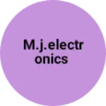 Business logo of M.J.ELECTRONICS