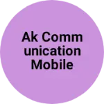 Business logo of Ak communication mobile repair & mobile accessorie