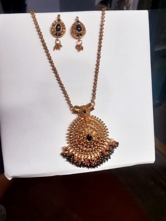 Gold plated set cod available s://wa.me/message/YWKMCTRZEOQ4C1 uploaded by Sree Fashion  on 3/6/2021