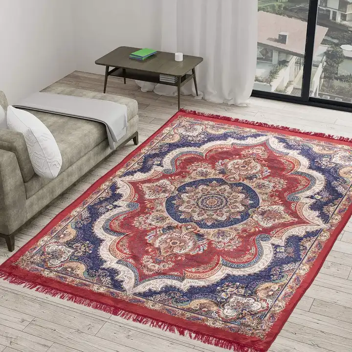 Velvet printed carpet uploaded by Shyam Sunder & Co. on 4/25/2023