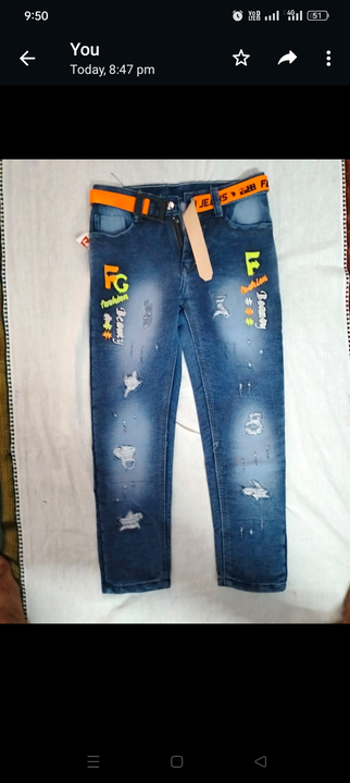Jeans pant uploaded by business on 4/25/2023