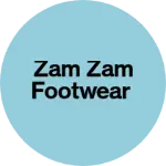 Business logo of Zam zam Footwear