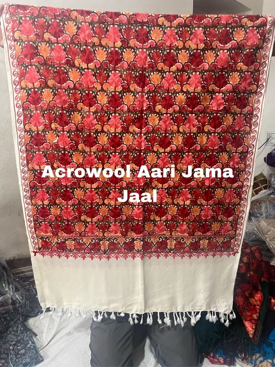 Ari work jamma stole uploaded by R A textiles on 5/30/2024