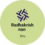 Business logo of Radhakrishnan