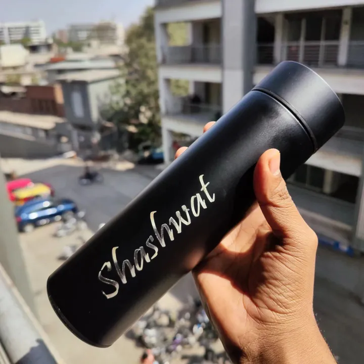 Customised engraved temperature bottle  uploaded by Puneri Gifts on 4/25/2023