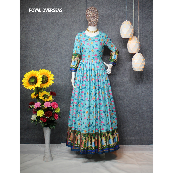 Anarkali Gown  uploaded by ROYAL OVERSEAS on 4/25/2023