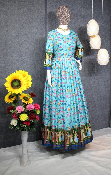 Fancy Buttersilk Gown uploaded by Jainam Enterprise . on 4/25/2023
