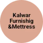 Business logo of Kalwar furnishig&mettress