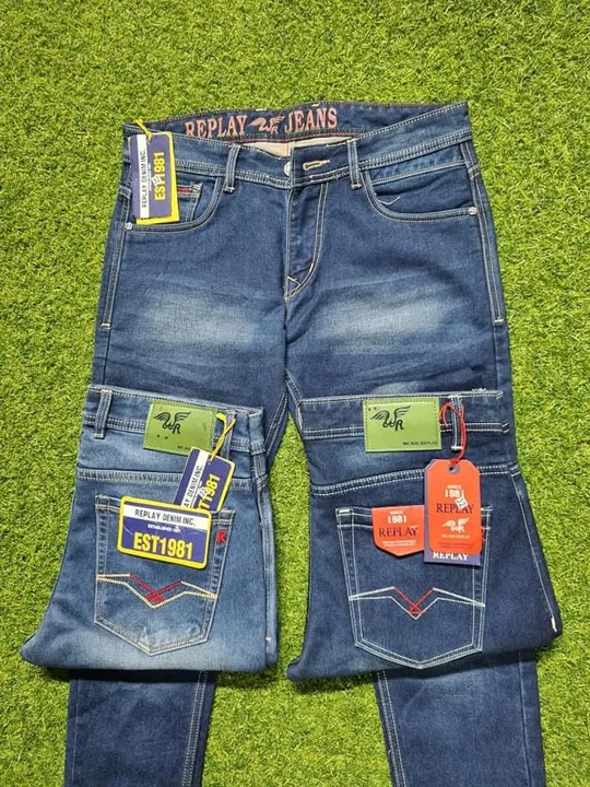 Men's Jeans Cotton By Cotton  uploaded by Jai Mata Di Garments on 5/26/2024