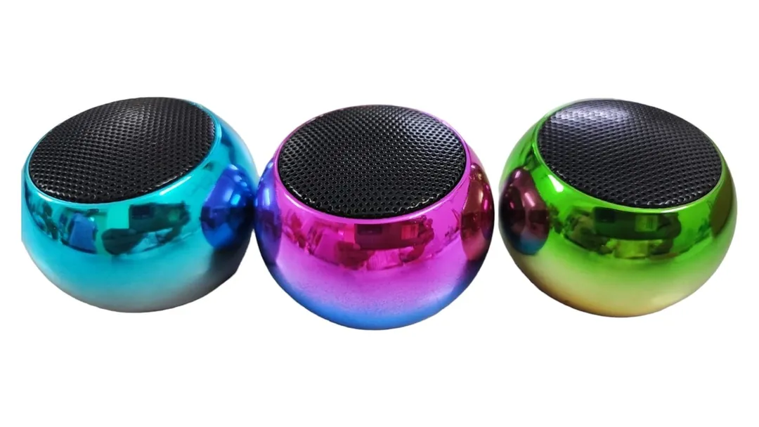 MVS Mini Portable Bluetooth Coin Speaker with Glossy Finish (Assorted Colors)  uploaded by MyValueStore on 4/25/2023