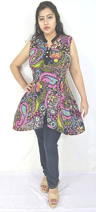 Post image Hey! Checkout my new collection called Front slit short high low kurti.