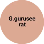 Business logo of G.guruseerat