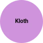 Business logo of Kloth