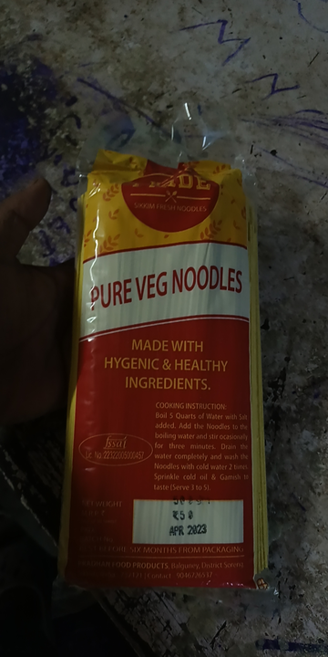 Noodles uploaded by business on 4/25/2023