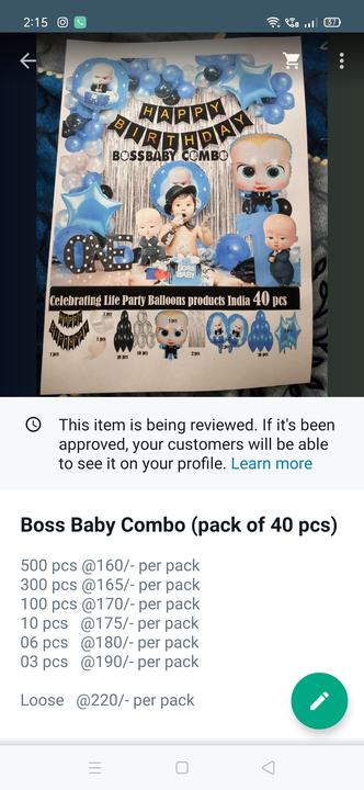 Boss Baby Combo  uploaded by First buy on 4/25/2023