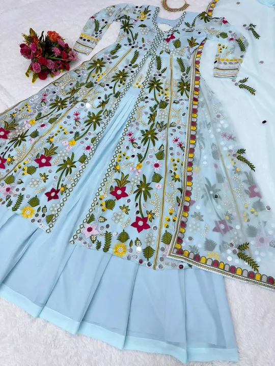 Wedding wear gown RTC&5540 uploaded by Fatema Fashion on 4/25/2023