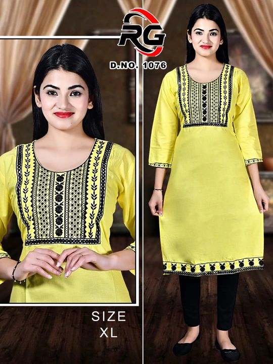 Embroidered Kurti uploaded by RedKartB2B on 4/25/2023