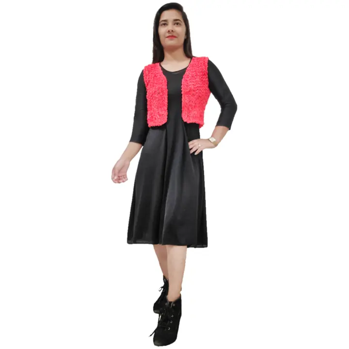 Ramkesh black + Red dress with jacket uploaded by RAMKESH on 5/6/2024