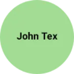 Business logo of John tex