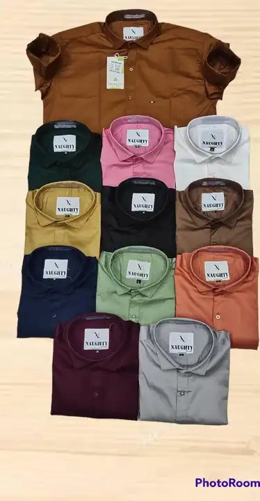 Heavy partywear Plain Shirts uploaded by Vivan Trading on 4/25/2023